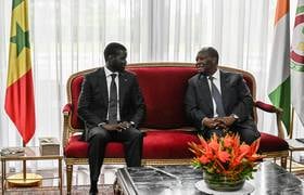 Bassirou Diomaye Faye et Alassane Ouattara
