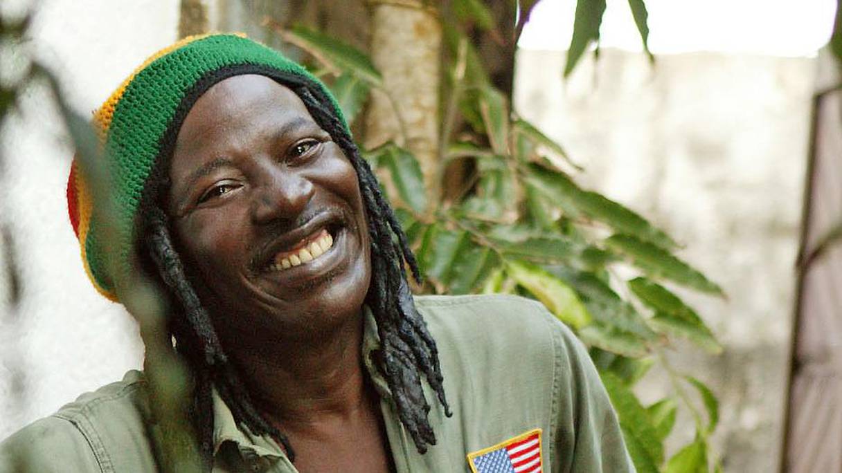 La star ivoirienne du reggae Alpha Blondy.