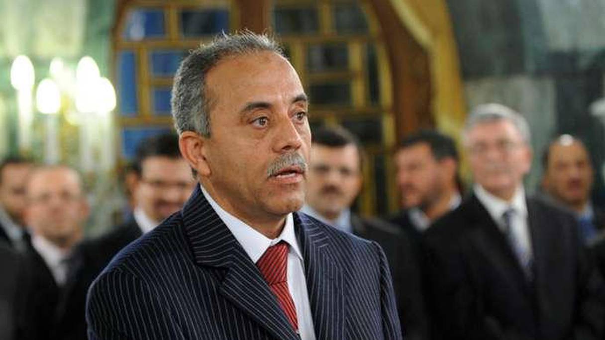 Habib Jemli en 2011, alors secrétaire d’Etat au ministère de l’agriculture tunisien. FETHI BELAID/AFP