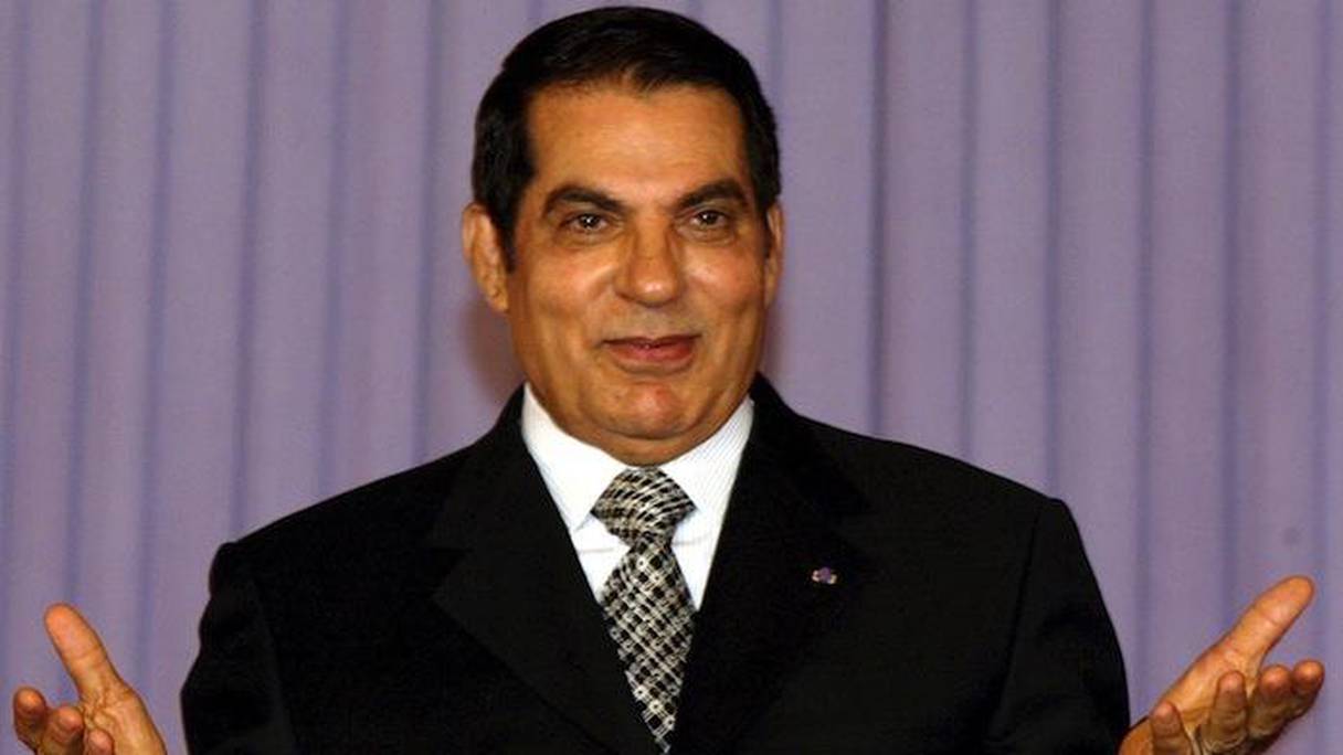 Ben Ali, ex-président de la Tunisie.