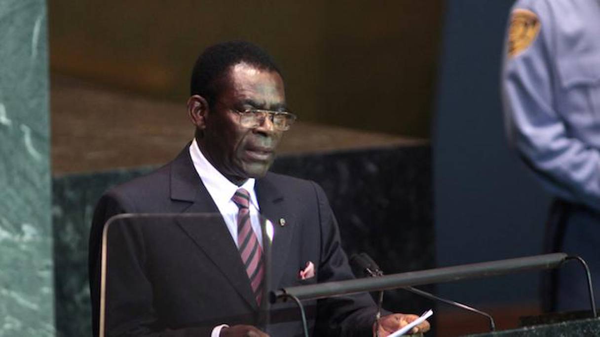 Le doyen des chefs d'Etat africains en exercice, l'équato-guinéen Teodoro Obiang Nguema. 