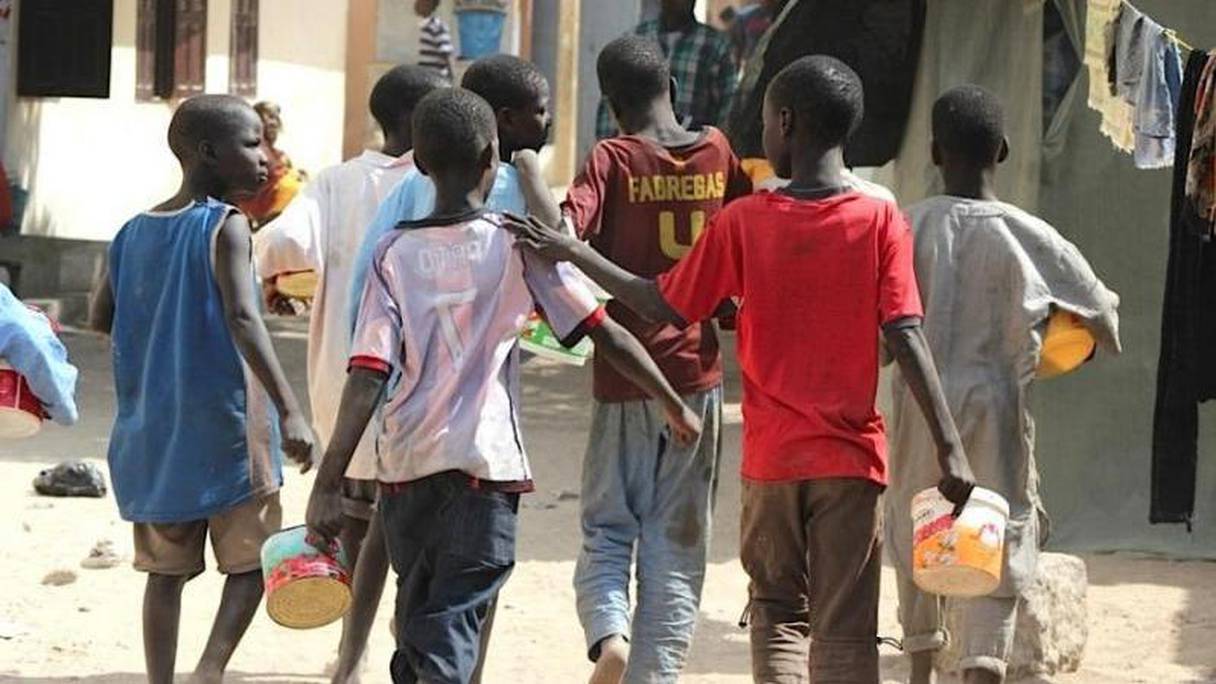 Des enfants mendiants à Dakar