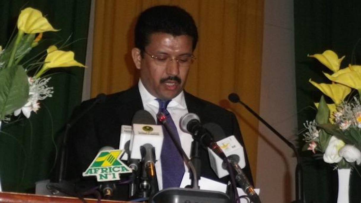 Mohamed Abdallah Ould Oudaâ, ex Administrateur directeur général de la SNIM nommé ministre de l'Hydraulique et de l'assainissement.