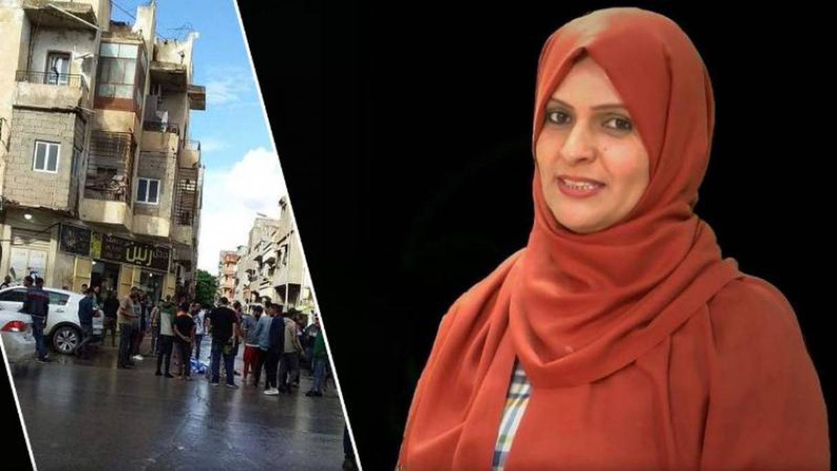 Hanane al-Barassi a été abattue en pleine rue à Benghazi.