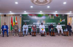 Réunion des ministres des Affaires étrangères de l’Alliance des Etats du Sahel à Bamako.