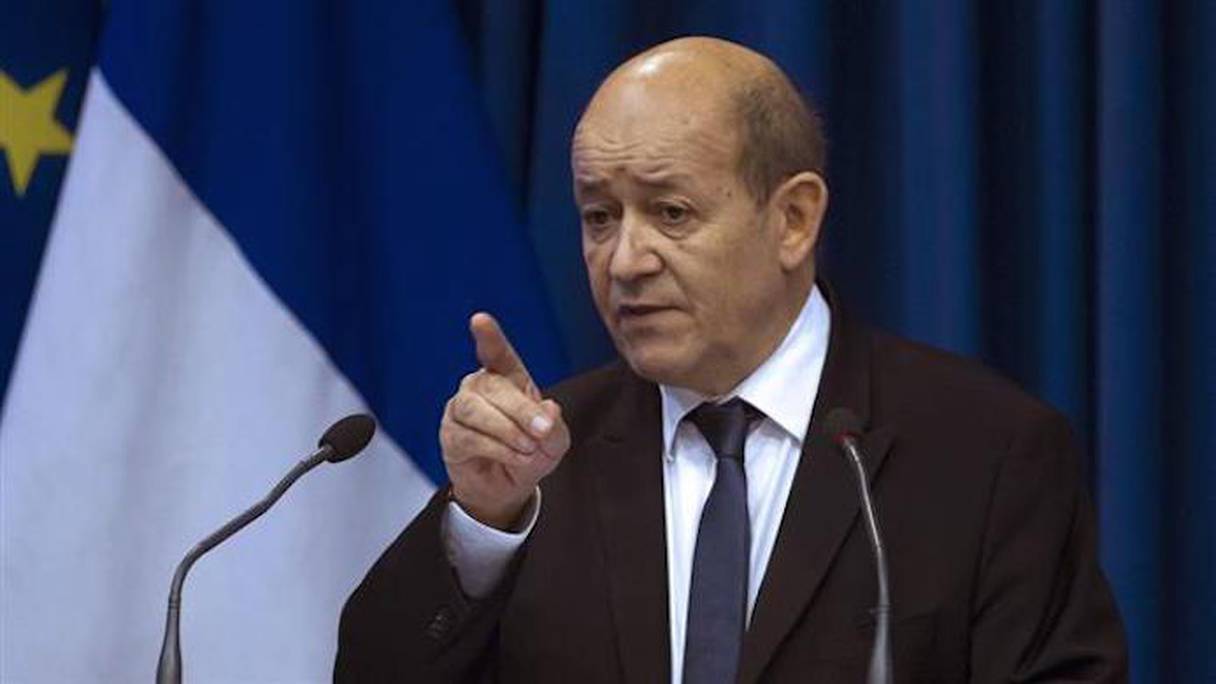 Jean-Yves Le Drian, ministre français des Affaires étrangères.