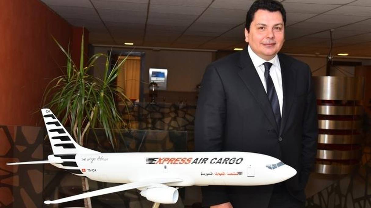 Anis Riahi, PDG d'Express Air Cargo. 