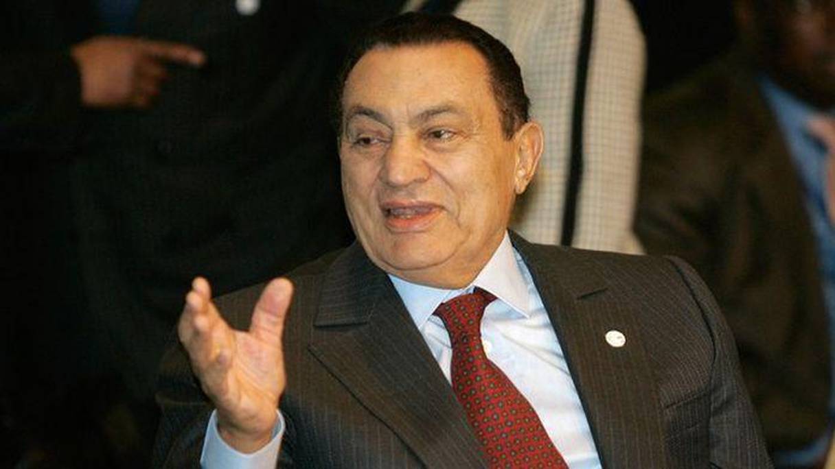 L'ancien rais égyptien Hosni Moubarak.