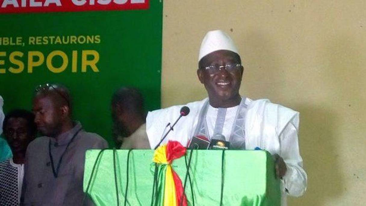 Le chef de file de l'opposition au Mali, Soumaïla Cissé.