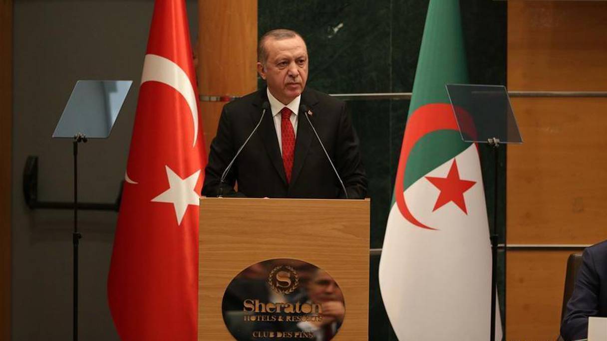 Recep Tayip Erdogan, président de a Turquie.