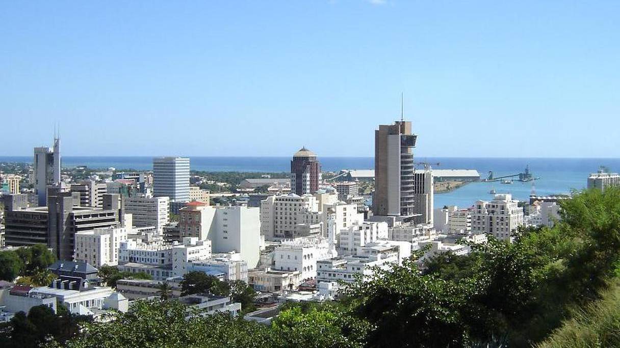 Port Louis, capitale de Maurice. 