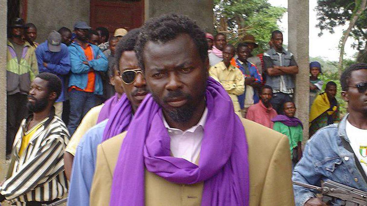 Frédéric Bintsamou, alias Pasteur Ntumi, ex-chef rebelle congolais.
