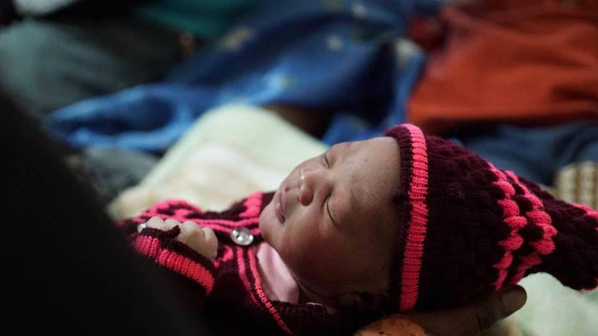 Le premier bébé de l'année s'appelle Djibril, venu au monde quelque part au nord du Cameroun. 