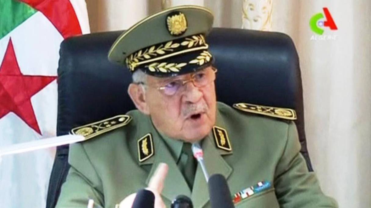 Le défunt Ahmed Gaïd Salah, ex-chef d'Etat-major et ex-vice ministre de la Défense. 