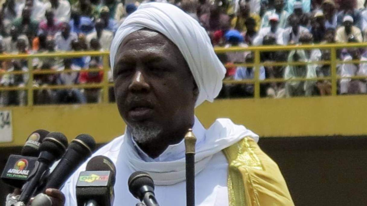 L’imam Mahmoud Dicko, président du haut Conseil islamique du Mali
