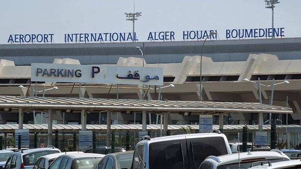 L'aéroport Houari Boumédiène d'Alger. 