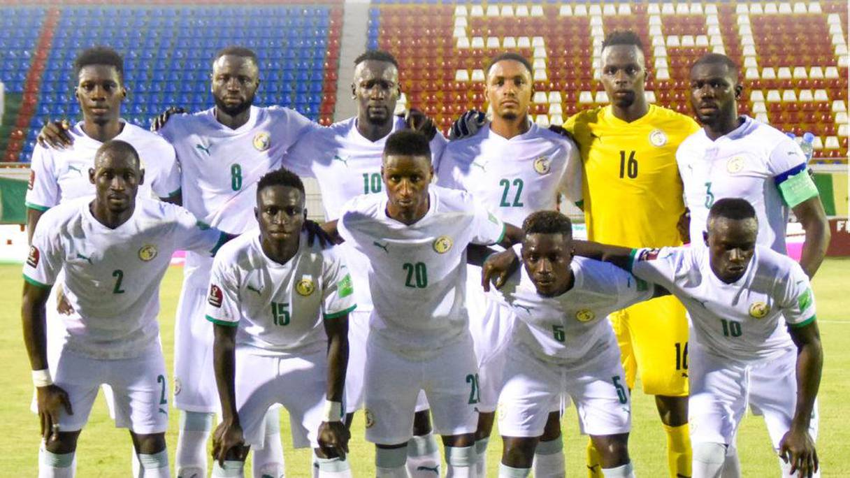 L'équipe nationale du Sénégal.