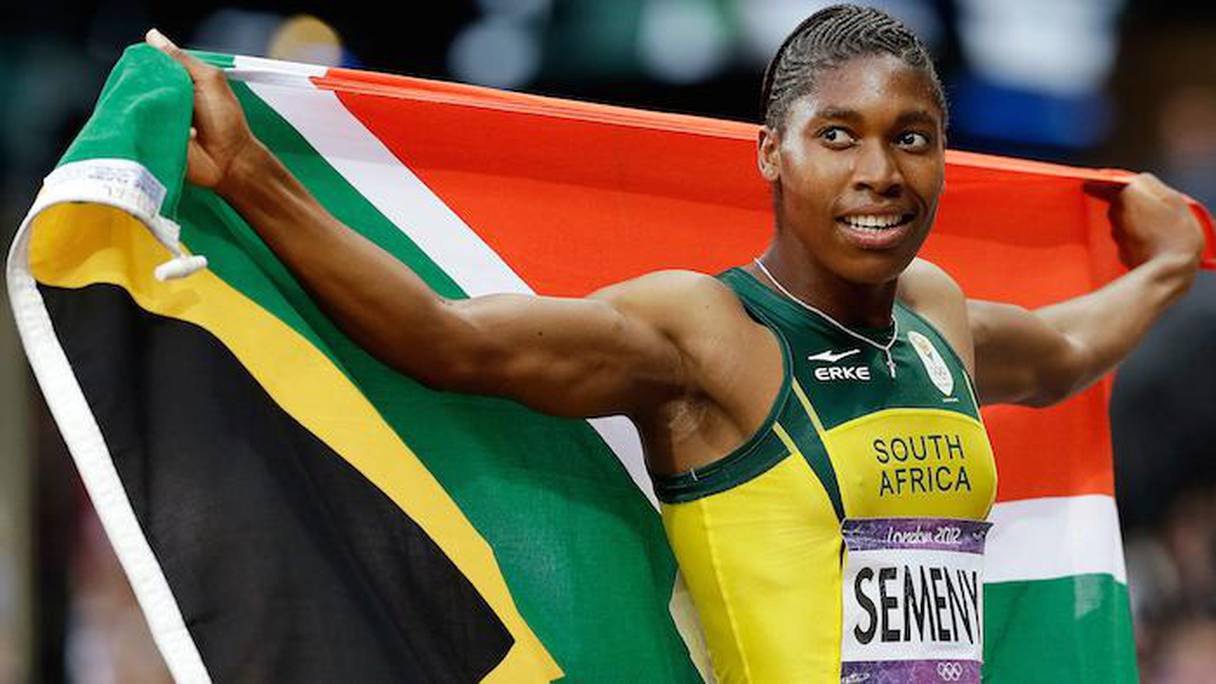 Caster Semenya, championne olympique 2016 du 800 m.