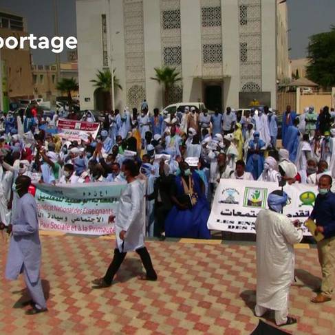 Vidéo. Mauritanie: forte mobilisation des enseignements en grève depuis le 31 mai