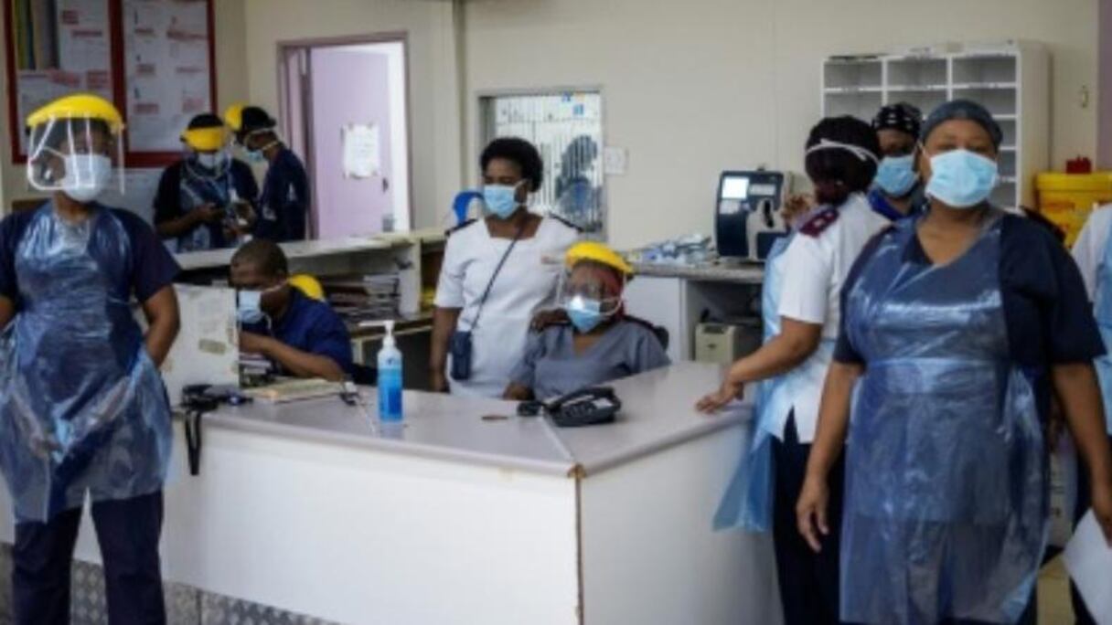 Un hôpital d'Afrique du Sud.