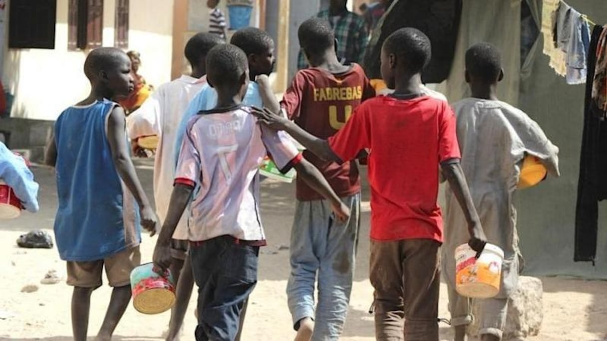 Des enfants mendiants à Dakar