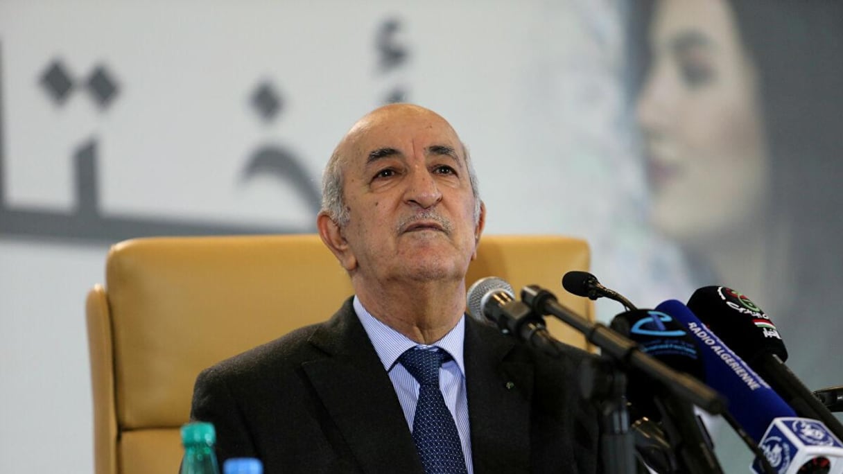 Abdelmadjid Tebboune, président algérien.