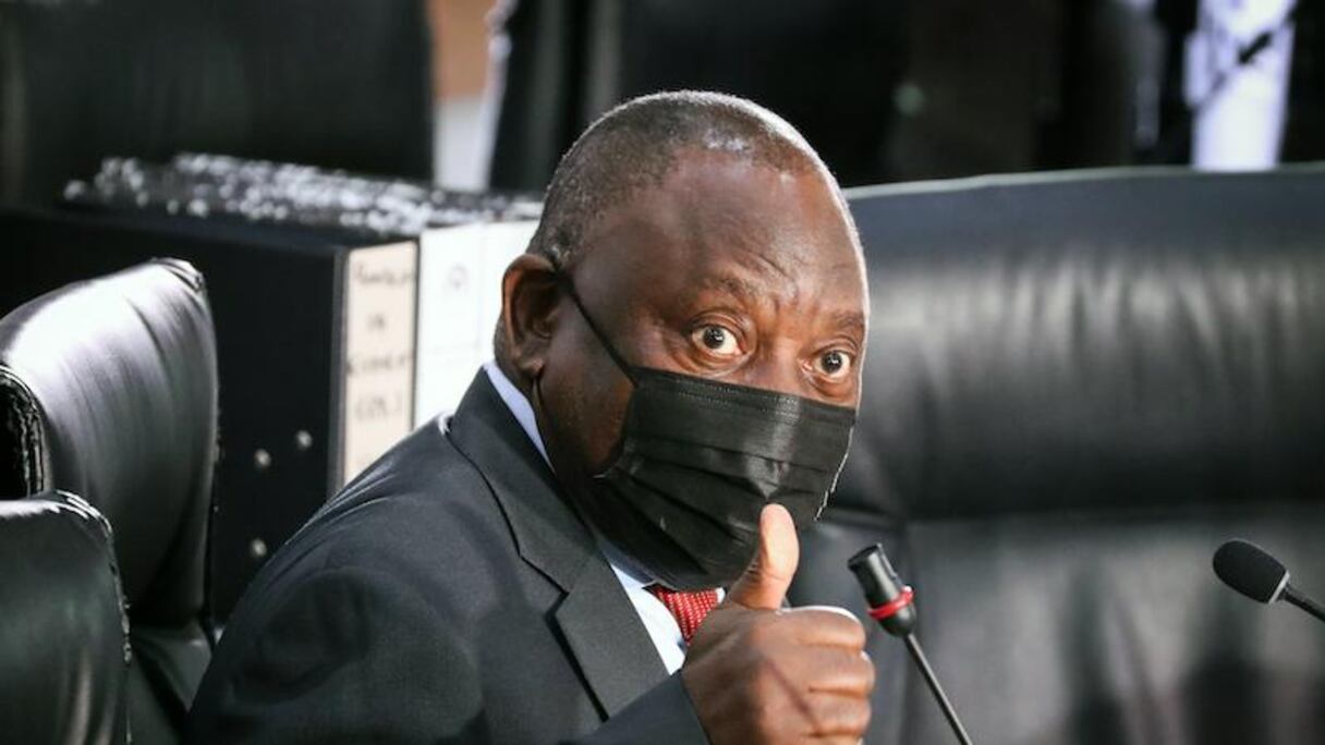 Cyril Ramaphosa, président sud-africain.