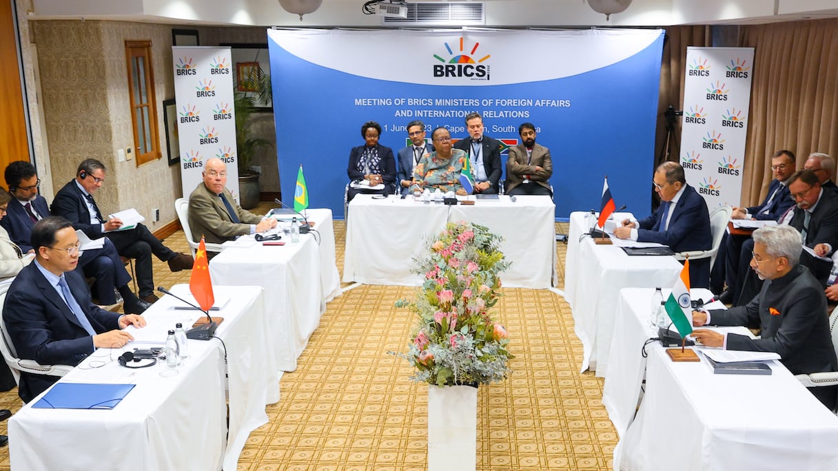 Réunion des ministres des Affaires étrangères le 1er juin 2023 au Cap.