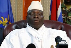 L'ancien président gambien Yahya Djammeh.
