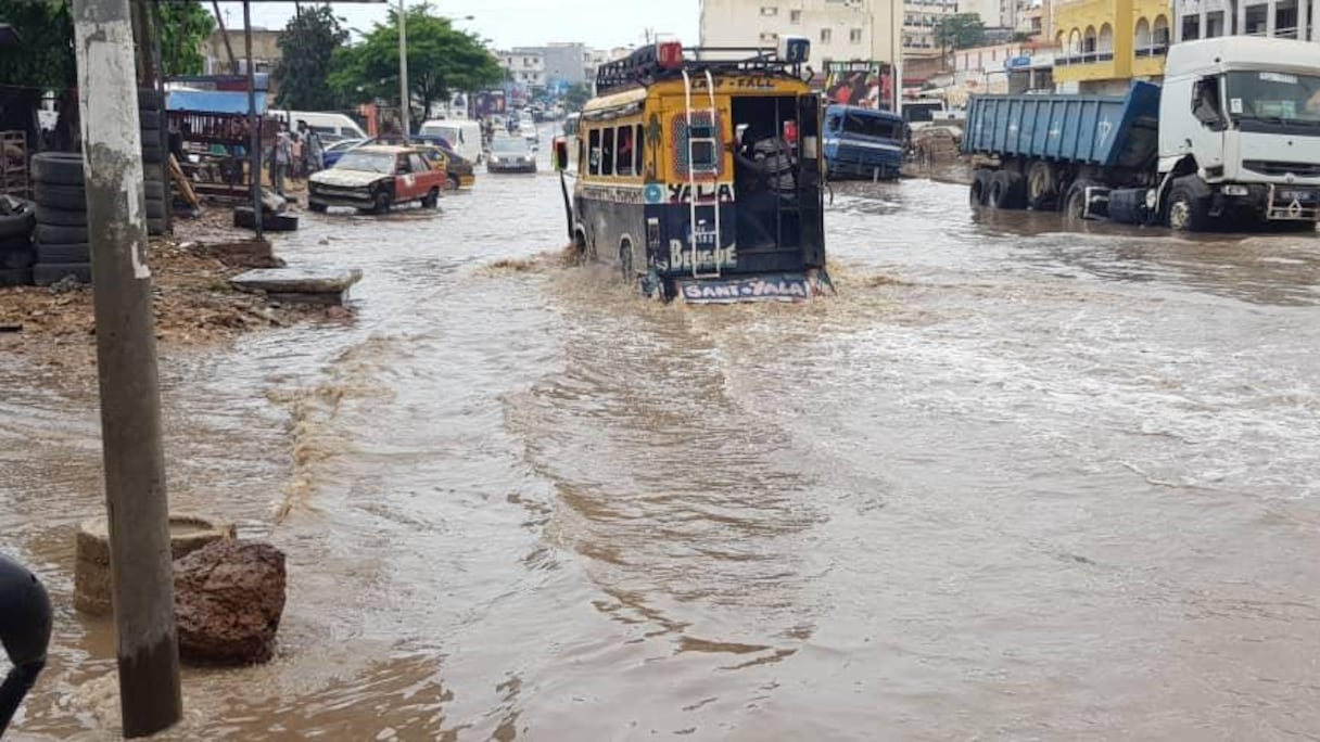 Dakar sous les eaux