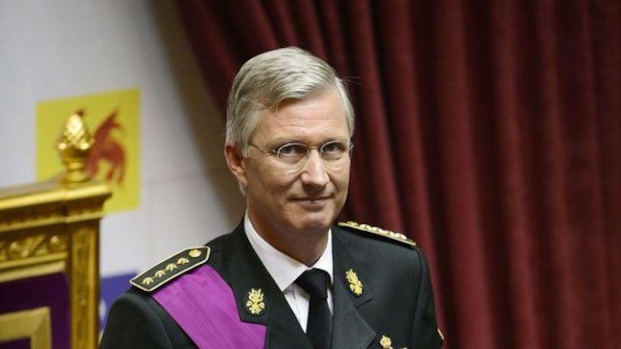 Le roi des Belges Philippe.