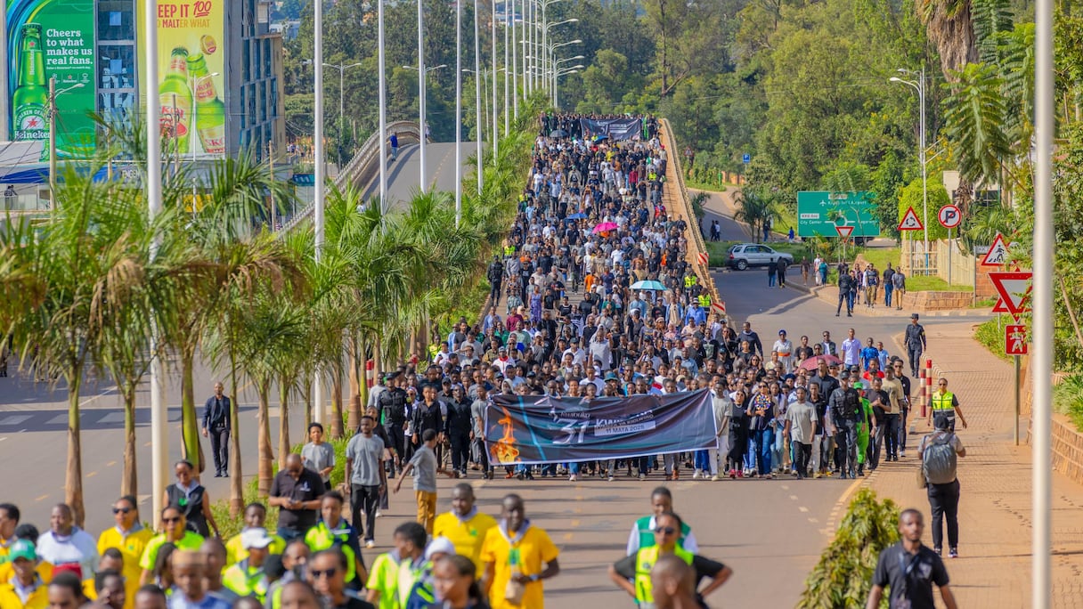 Walk to Remember du 11 avril 2025 à Kigali.