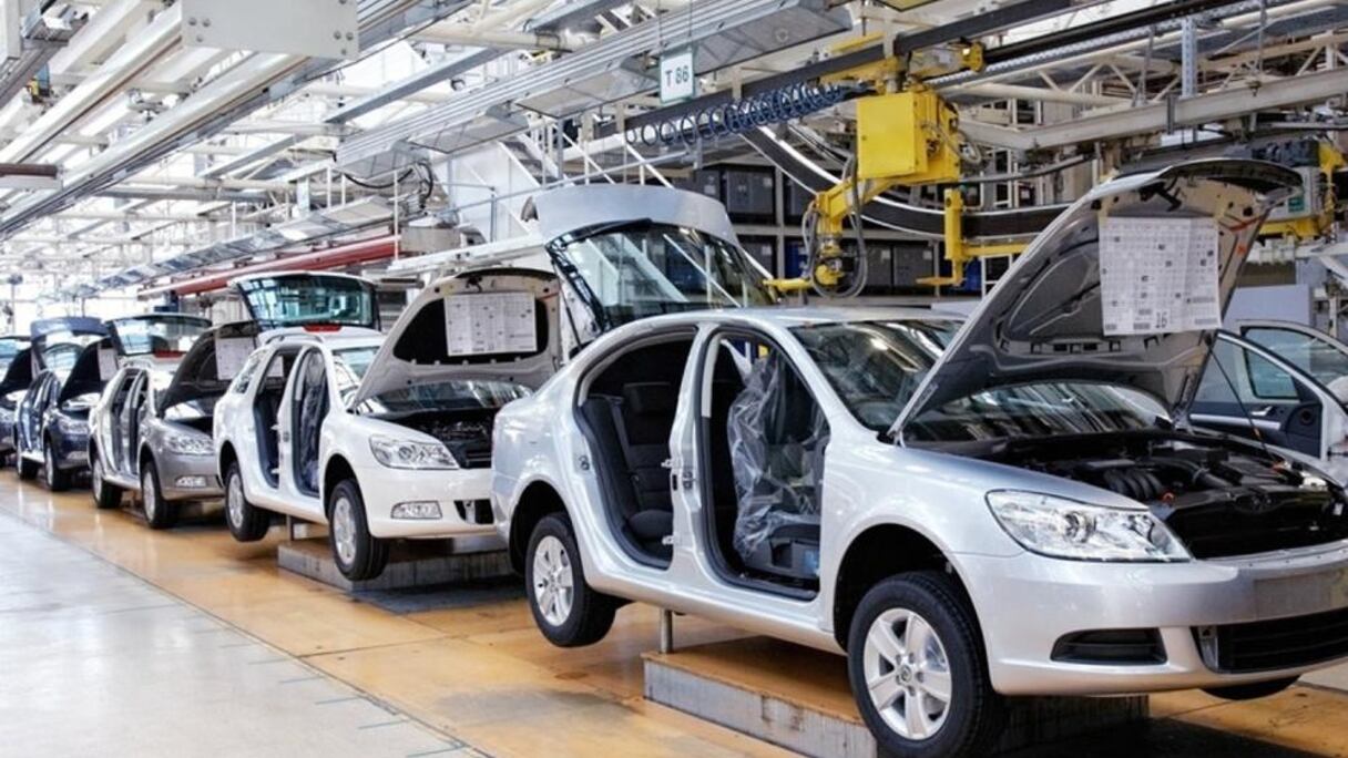 Une unité de montage automobile.