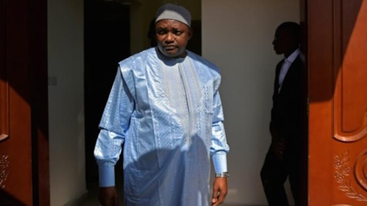 Adama Barrow, nouveau président de la Gambie.