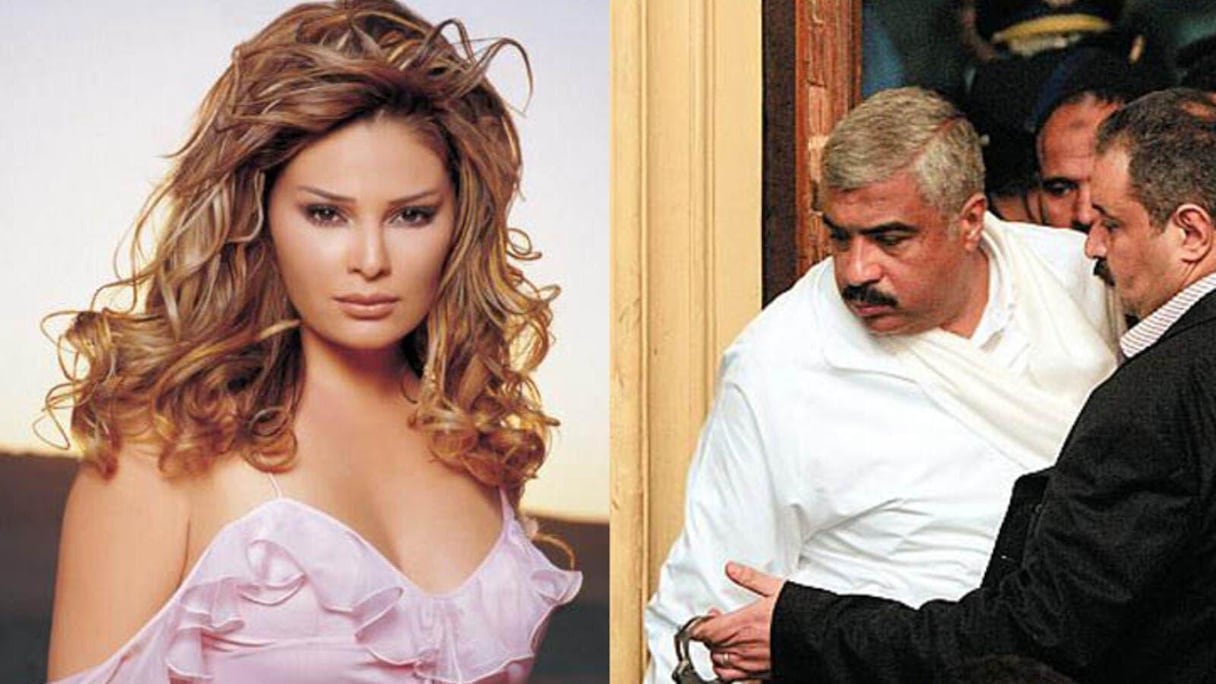 La diva libanaise Suzanne Tamim et son meurtrier, l'ex-policier, Mohsen al-Sukkari.