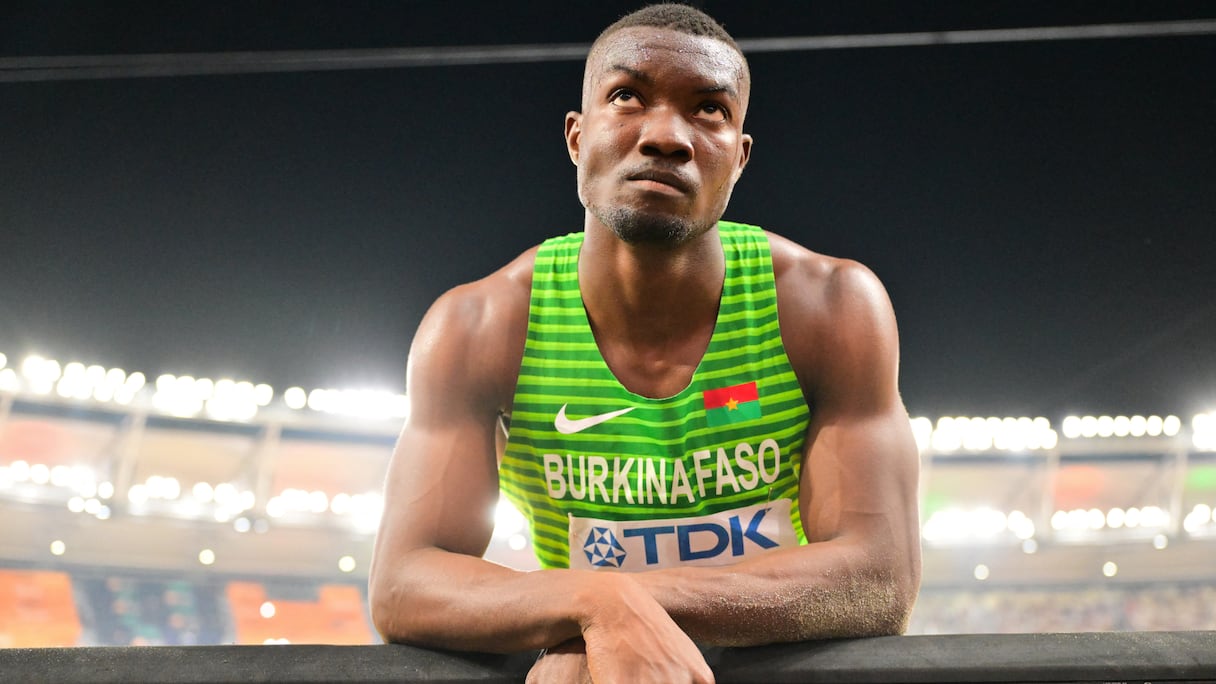 Hugues Fabrice Zango à Budapest, le 21 août 2023