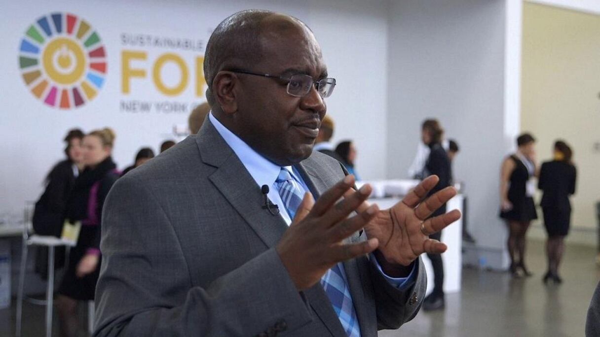 Chitalu Chilufya, ministre zambien de la Santé.