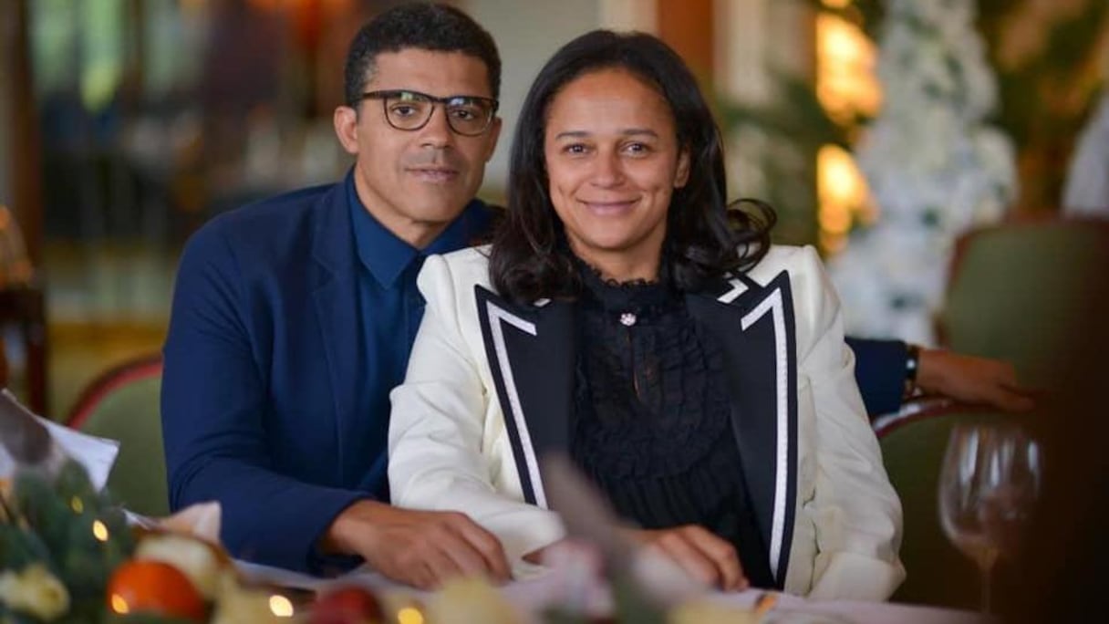 L'homme d'affaire Sindika Dokolo et son épouse Isabel dos Santos, la femme la plus riche d'Afrique.