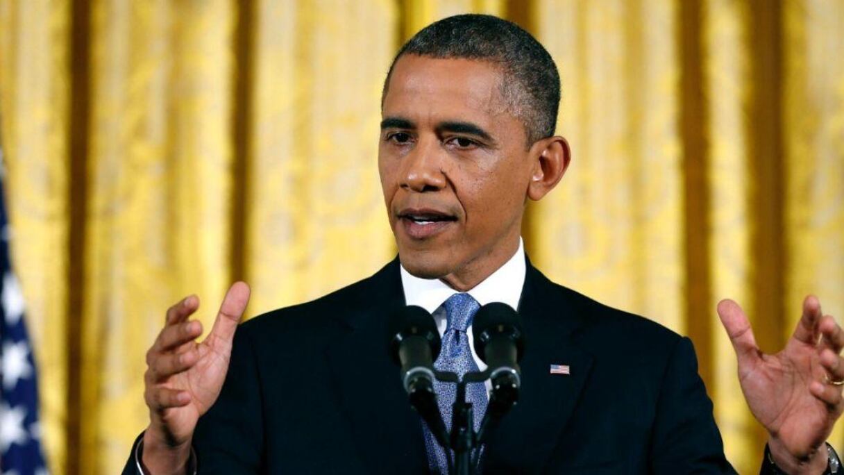 Barack Obama, président des Etats-Unis d'Amérique.