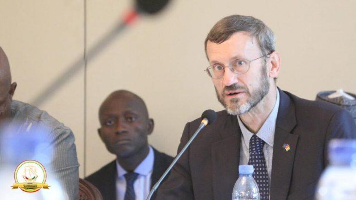 Gerardus Gielen, chef de la délégation de l'Union Européenne en Guinée.