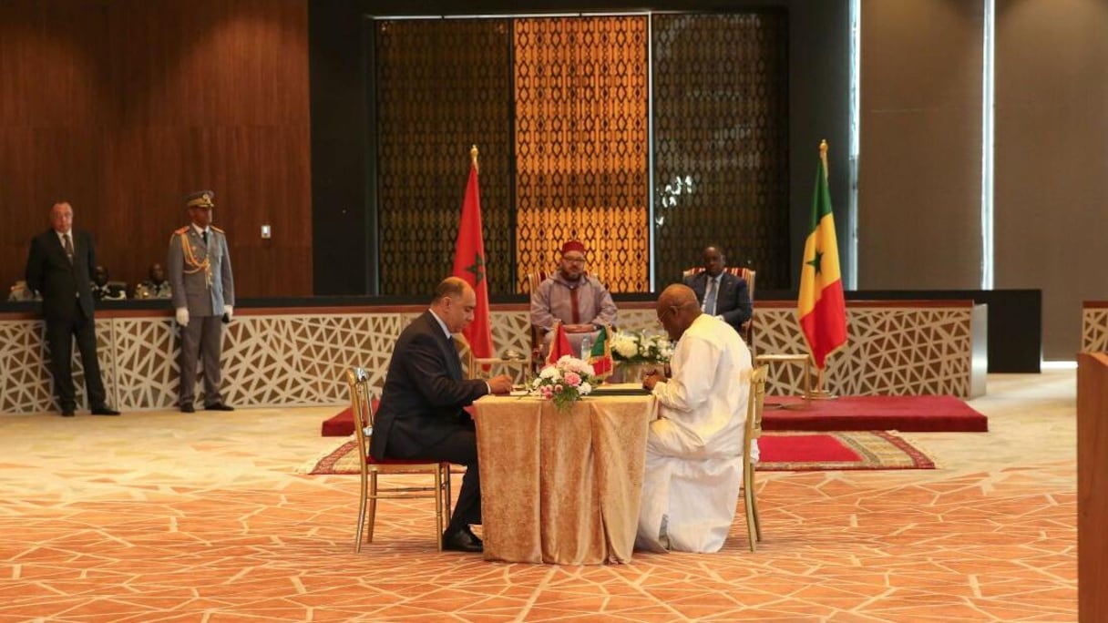 Signature de la création d'une joint-venture entre la société «La Voie EXPRESS Logistics» (Maroc) «Tex Courrier Sénégal» (Sénégal).