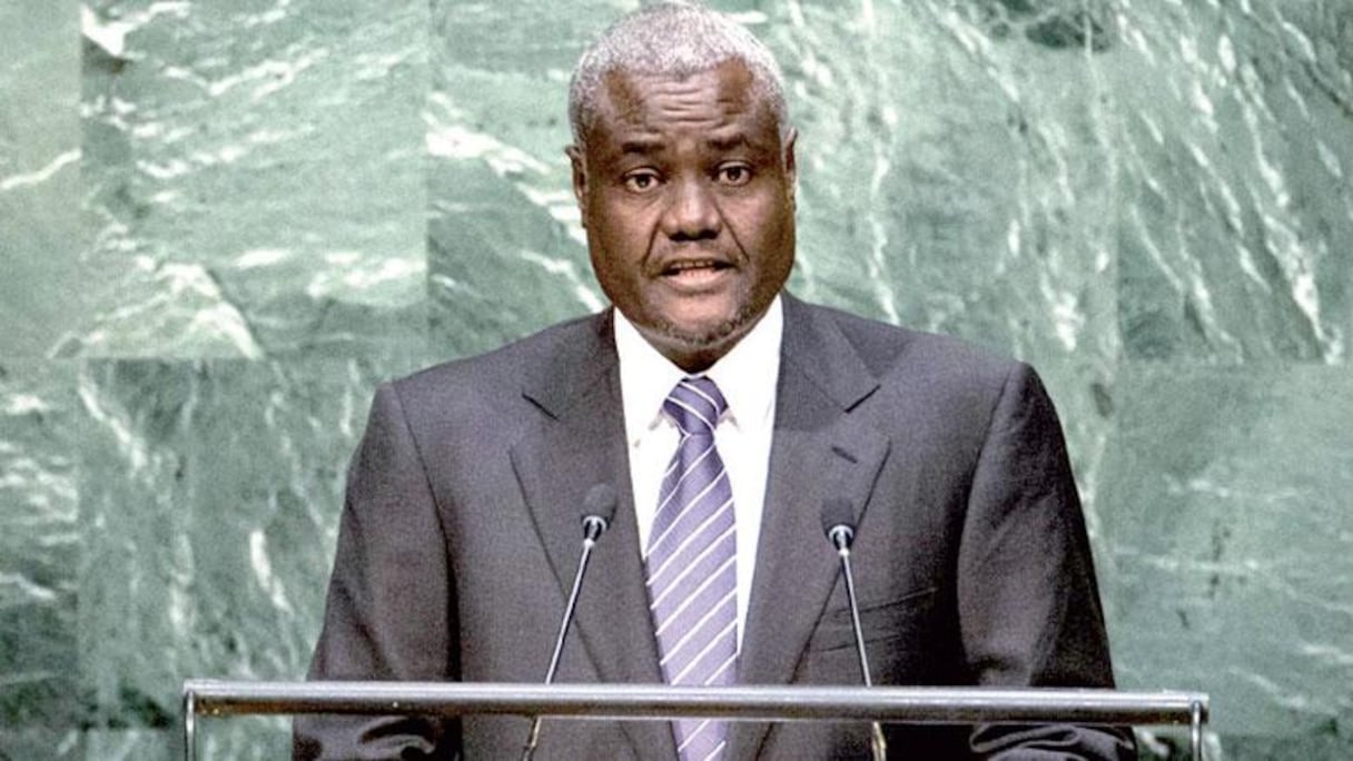 Moussa Faki Mahamat, président de la Commission de l’Union africaine.