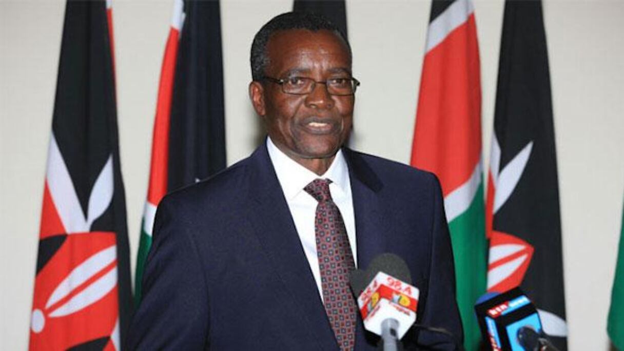 David Maraga, président de la Cour suprême du Kenya.