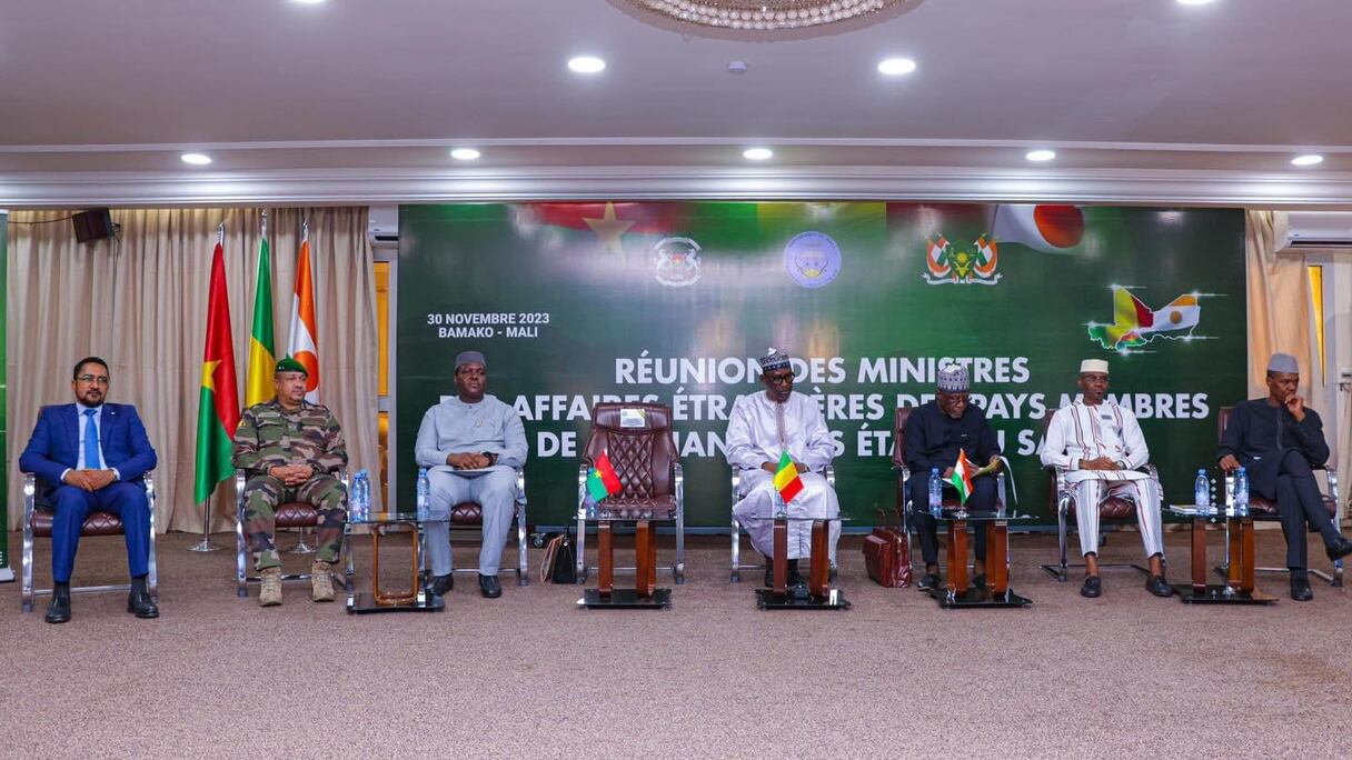 Réunion des ministres des Affaires étrangères de l’Alliance des Etats du Sahel à Bamako.