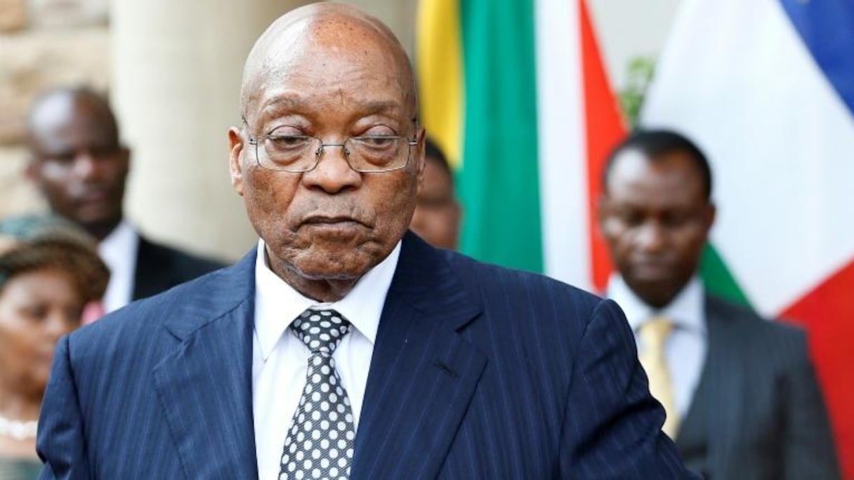 Jacob Zuma, président de l'Afrique du Sud.