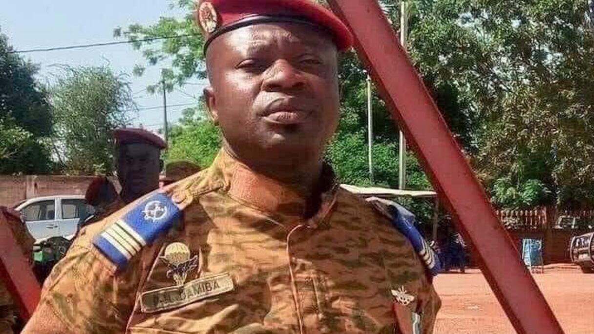 Le commandant Henri Damiba présenté comme l'homme à la tête des mutins.