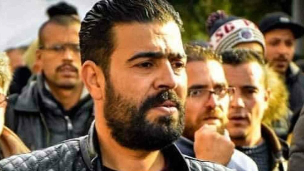 Sami Dernoun, militant du mouvement Hirak.