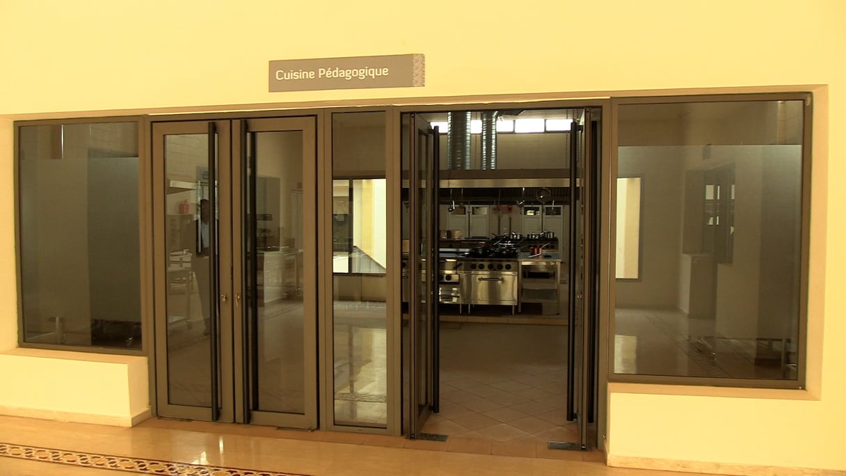 restaurant témoin au centre de formation mohammed vi