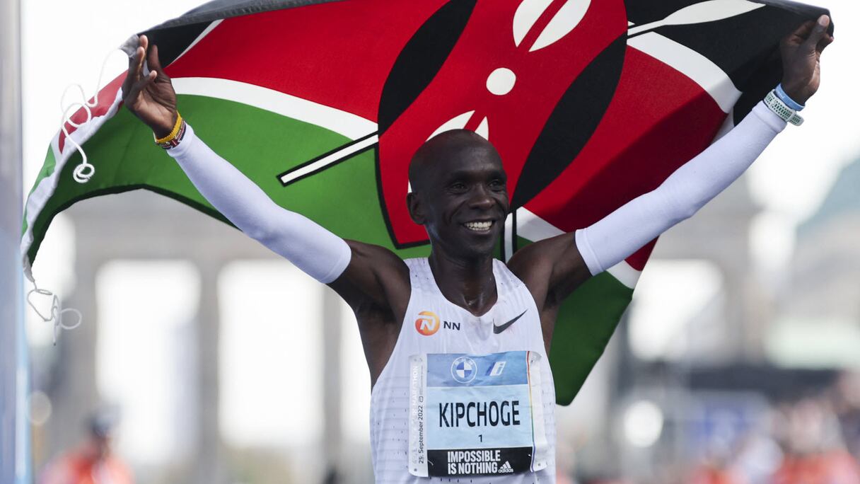 Le Kényan Eliud Kipchoge.
