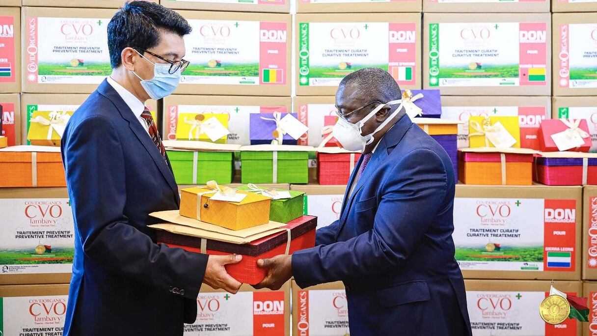 Don malgache de Covid-Organics aux pays de la CEDEAO.